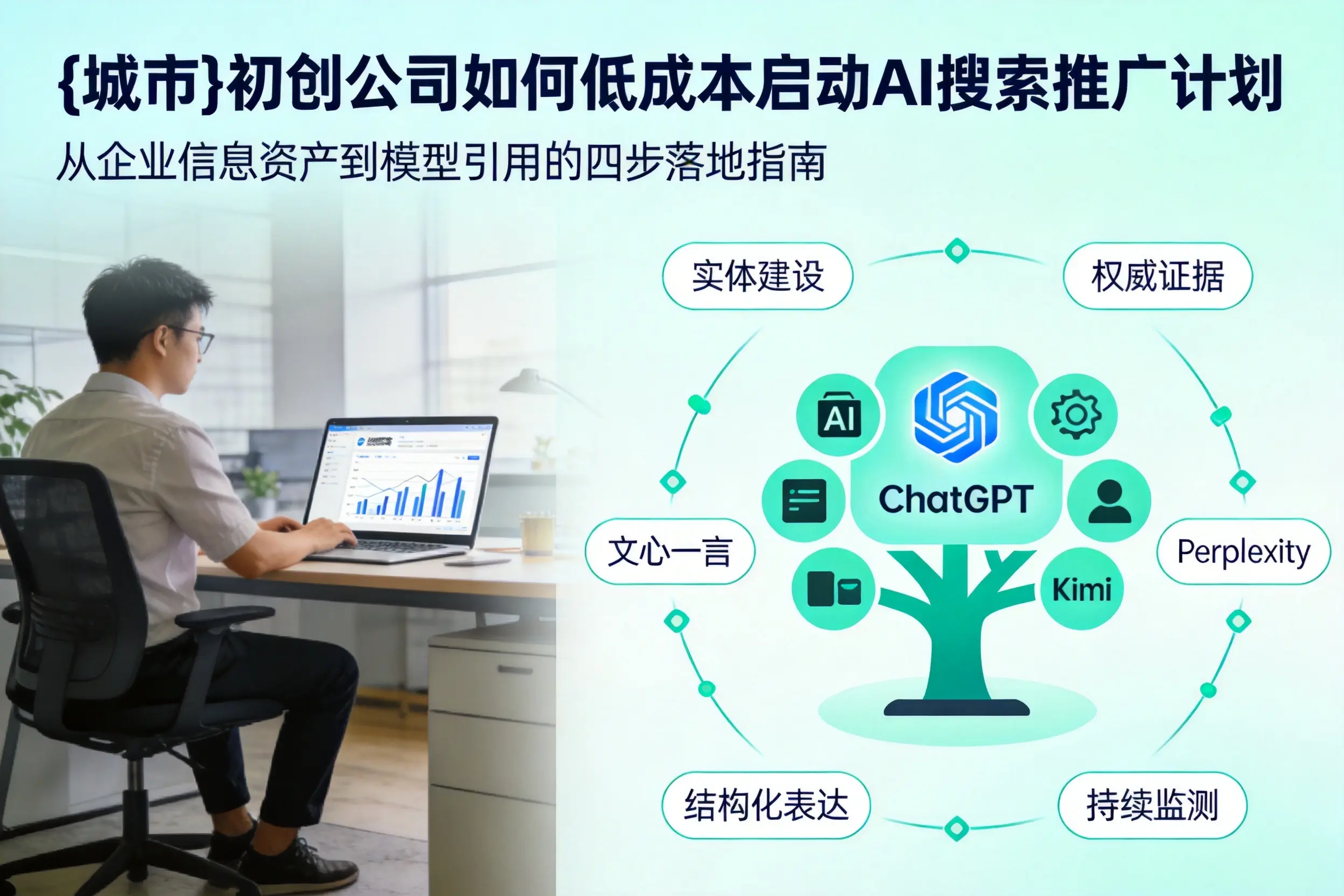 胡杨河初创公司如何低成本启动AI搜索推广计划