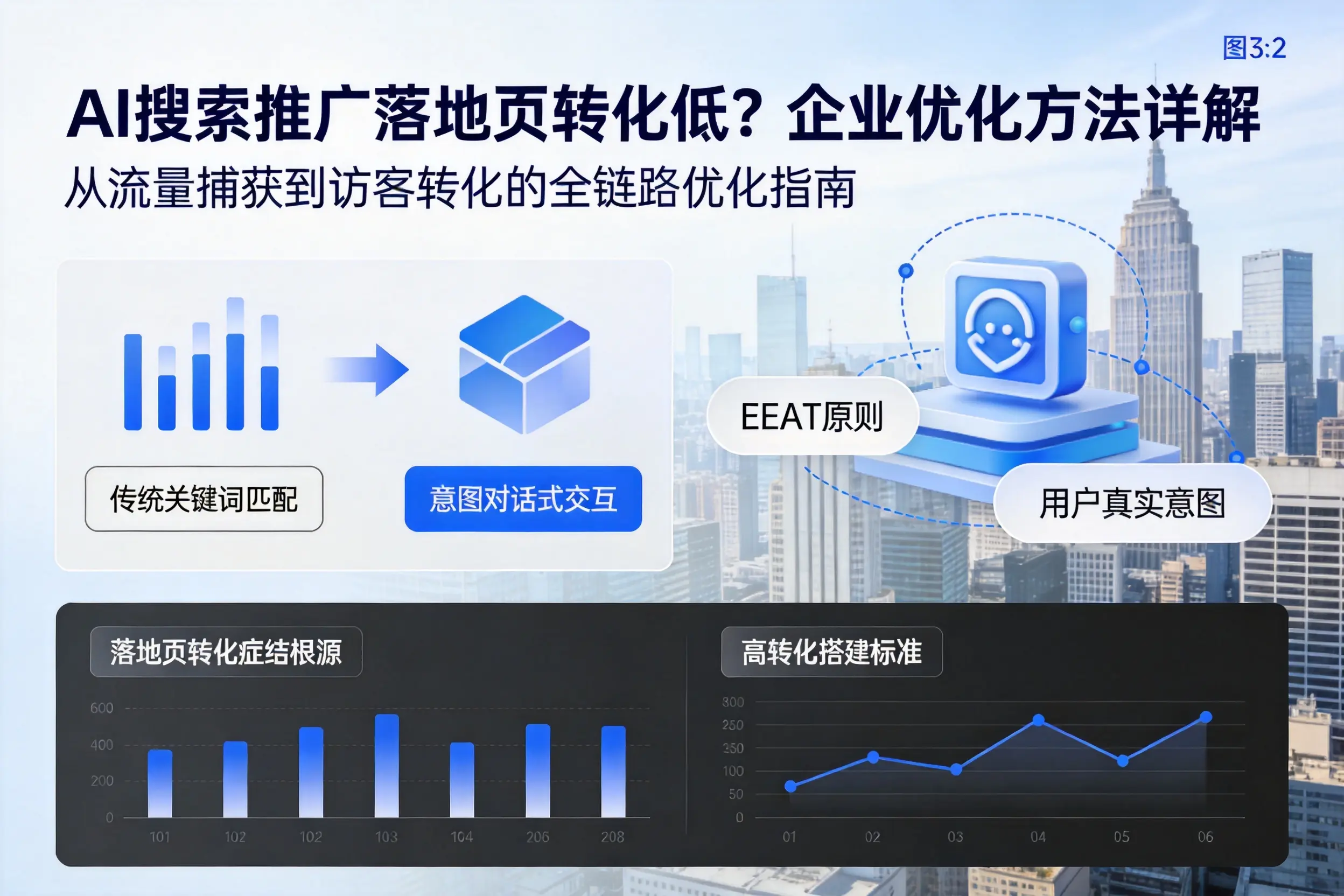 AI搜索推广落地页转化低？胡杨河企业优化方法详解