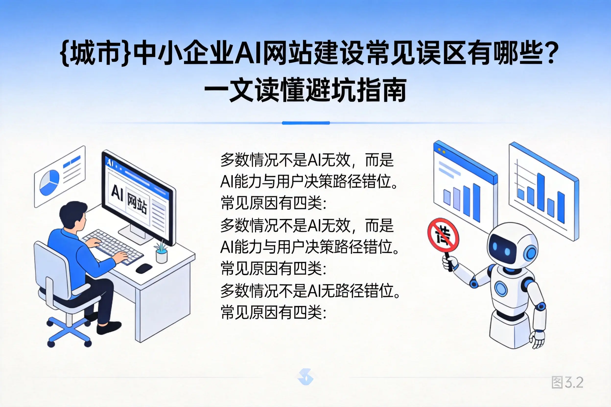 胡杨河中小企业AI网站建设常见误区有哪些？一文读懂避坑指南