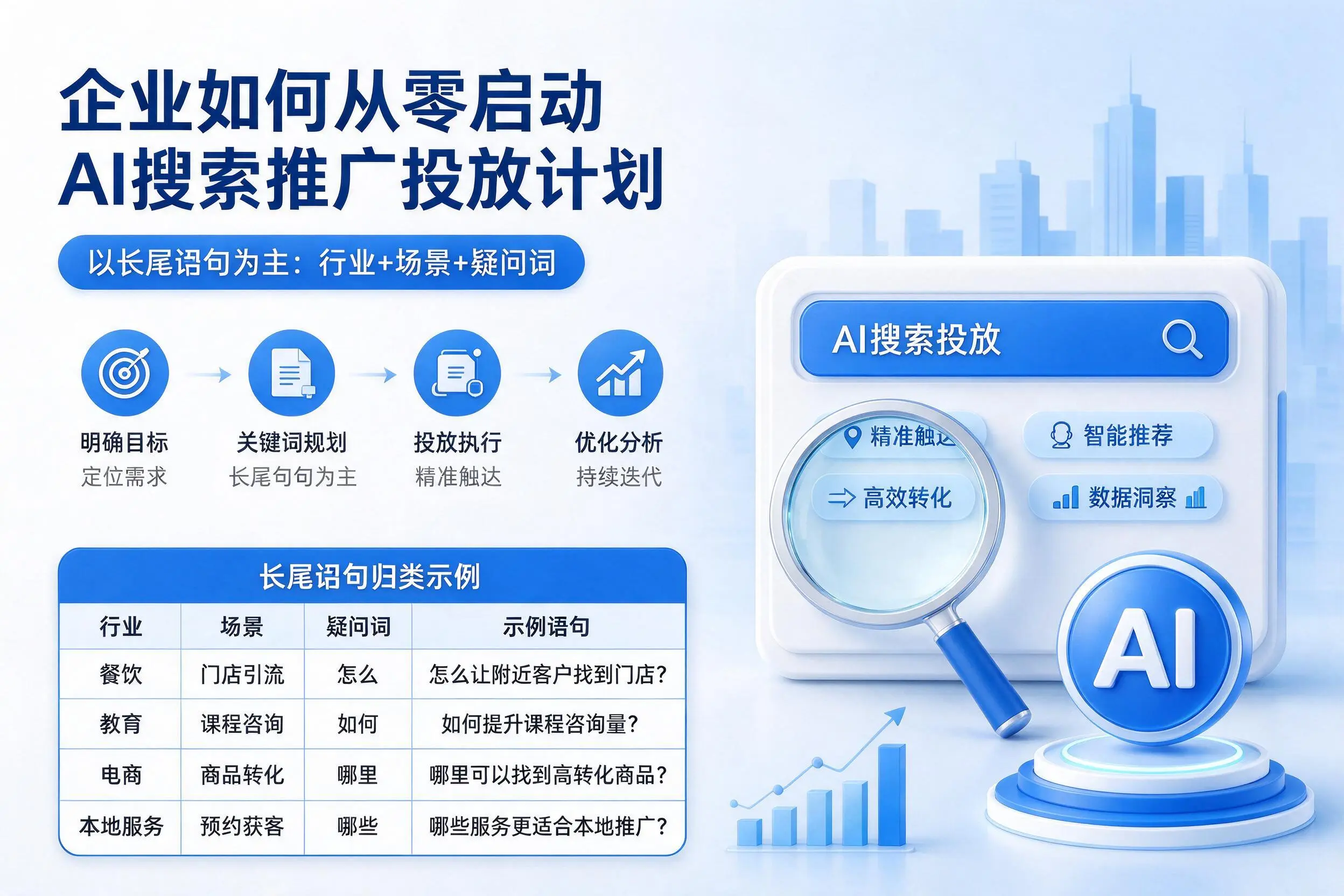 胡杨河企业如何从零启动AI搜索推广投放计划